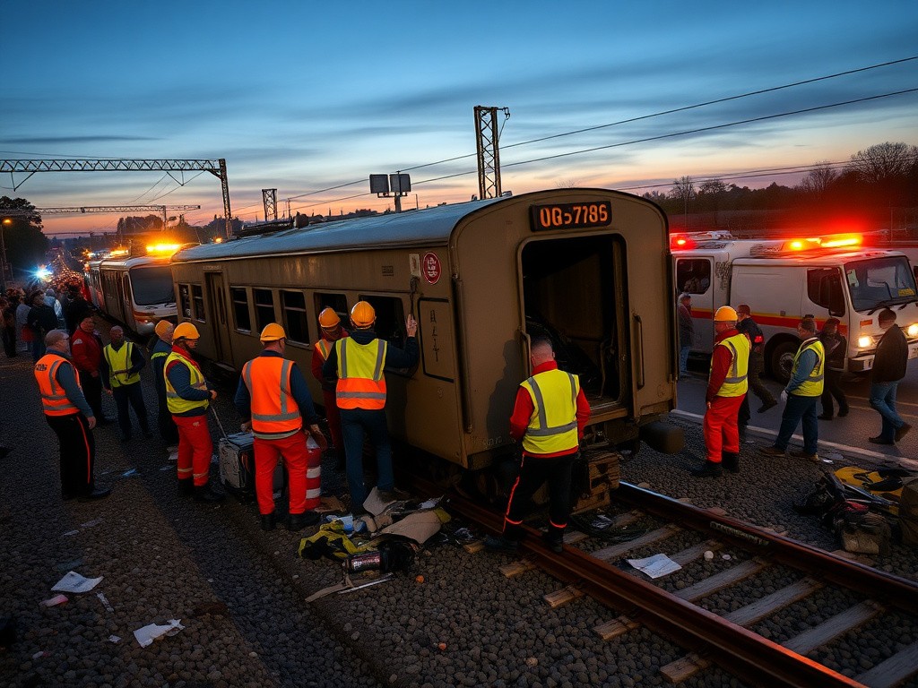 Train Collision Kills Driver, Injures Dozens Train Collision Kills Driver, Injures Dozens