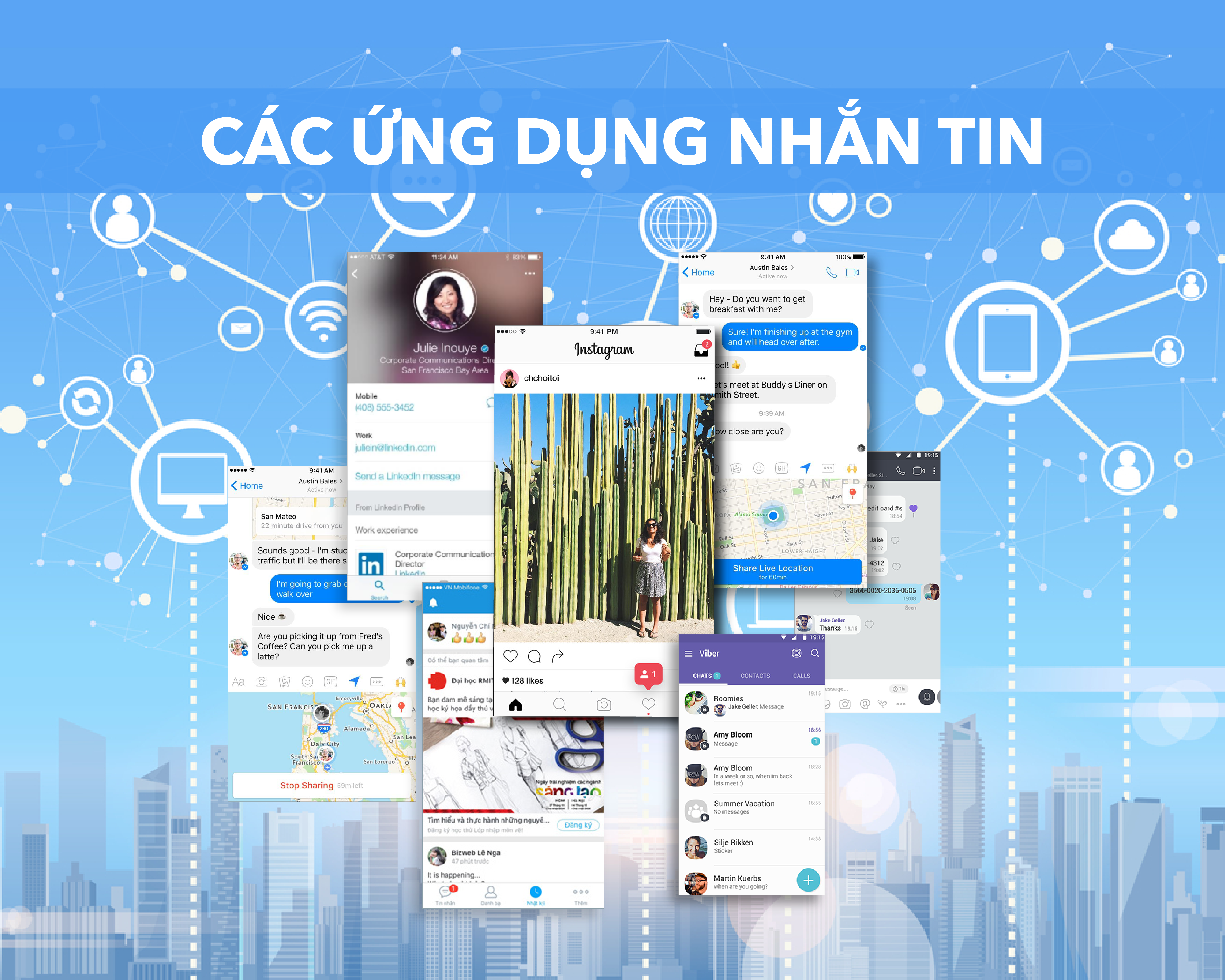 social media planning text apps