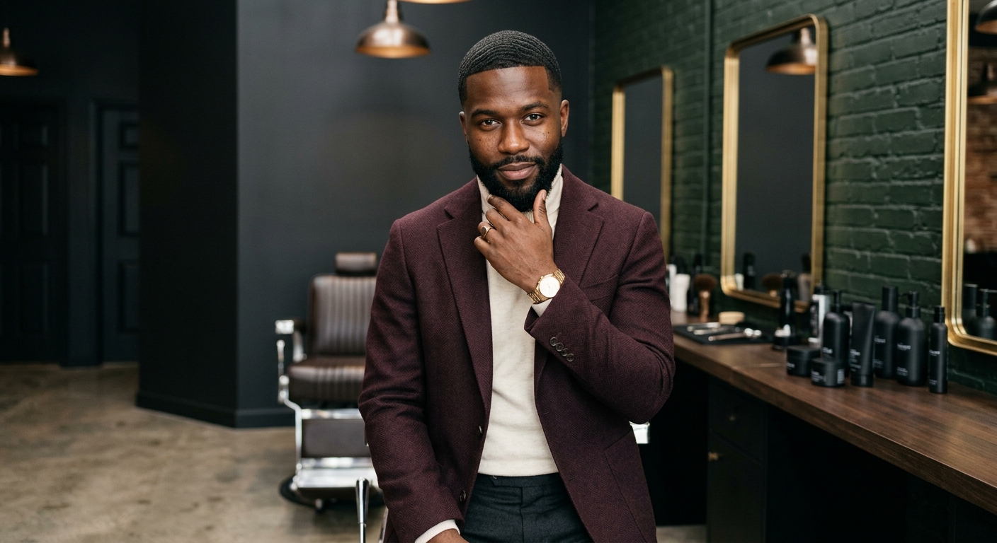 Commercial Hair Products for Black Men - real life scenarios