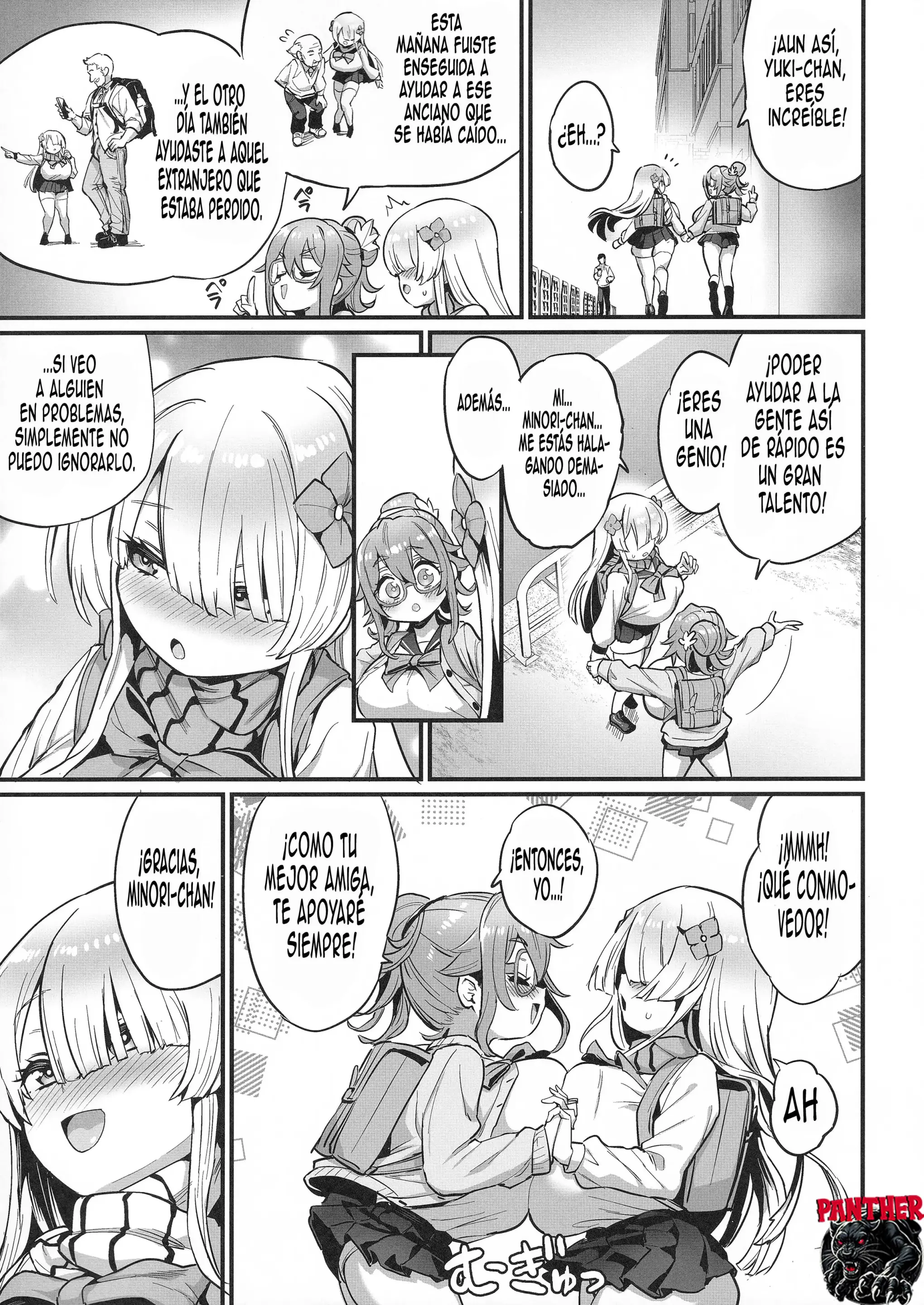 Paihame Nakayoshi Zenpen  - Amigas Tetonas Inseparables Parte 1 4