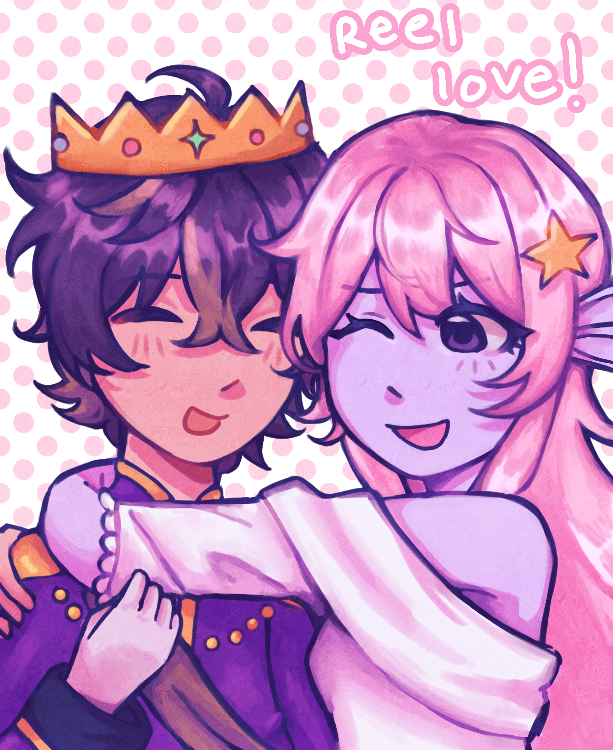 may 14, JOEL AND LIZZIE EMPIRES SMP FANART!!