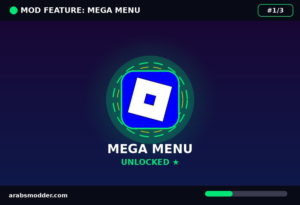 Roblox MOD — mega menu