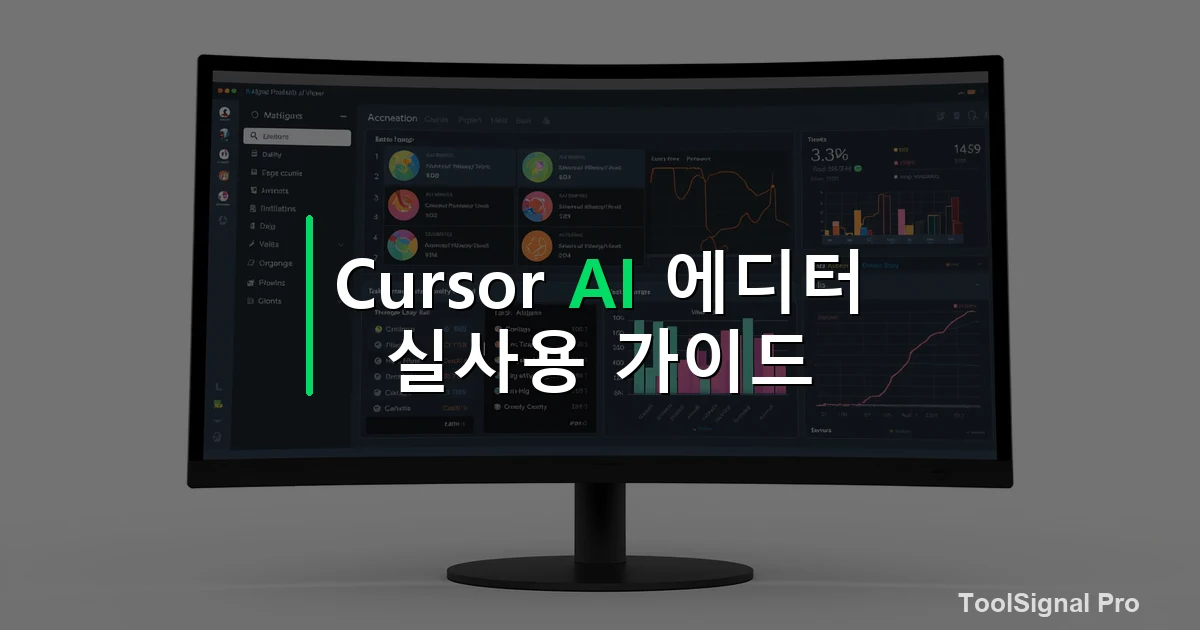 Cursor AI 에디터 실사용 가이드 — 가이드 / 방법 썸네일
