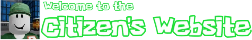 Welcome to the Citizen's Website!