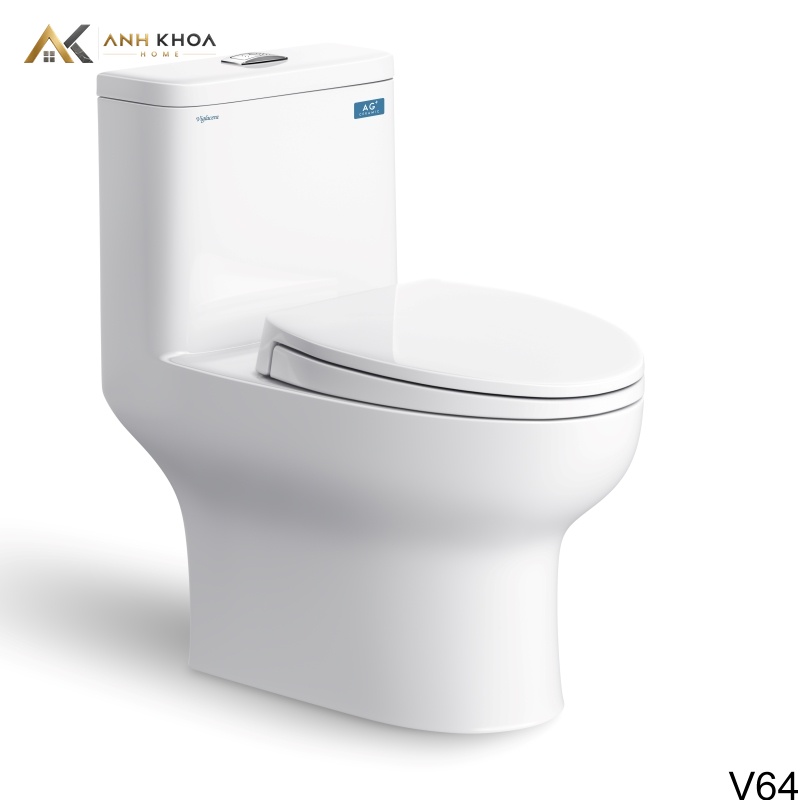 Bồn cầu 1 khối Viglacera V64