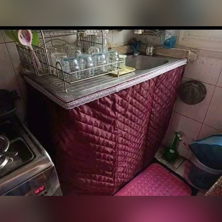 ستارة حوض مطبخ كابوتنيه وتربروف عازلة للمياه