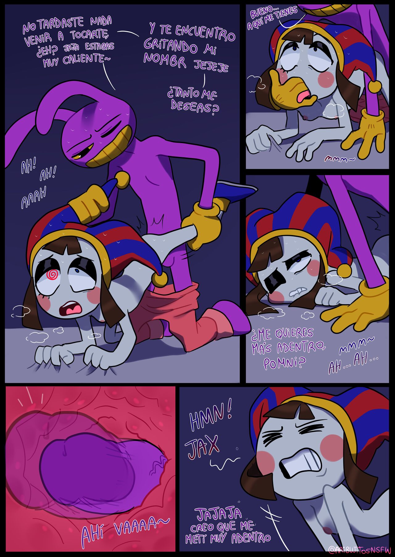 El Secreto De Jax - AridibujitosNSFW (The Amazing Digital Circus) 19