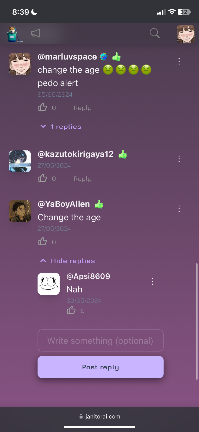 M