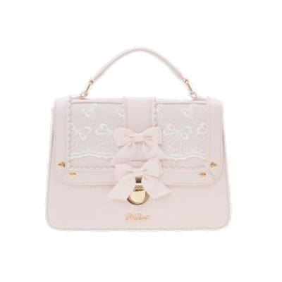 pink handbag