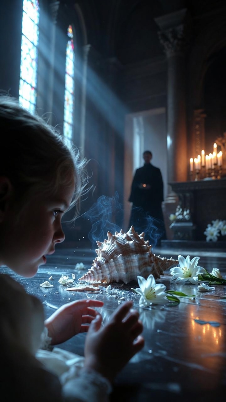 THE WIDOW SHATTERED A LITTLE GIRL’S SEASHELL AT THE MEMORIAL… THEN THE HIDDEN HEIR DESTROYED HER EMPIRE