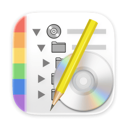 DiskCatalogMaker logo — disk cataloging and indexing app for Mac