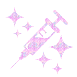 pinksparklesyringe