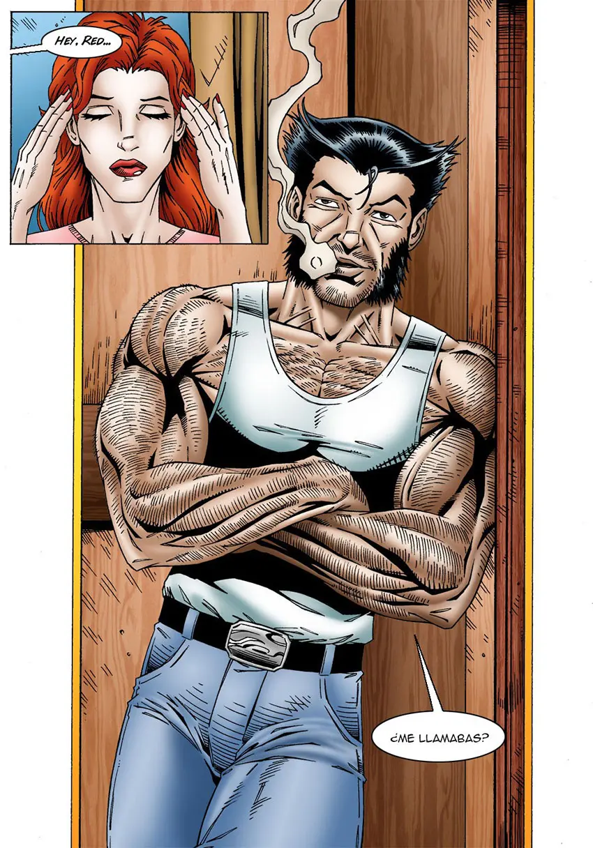 Jean Grey Engaña A Scott Summers Con Logan (Marvel) 7