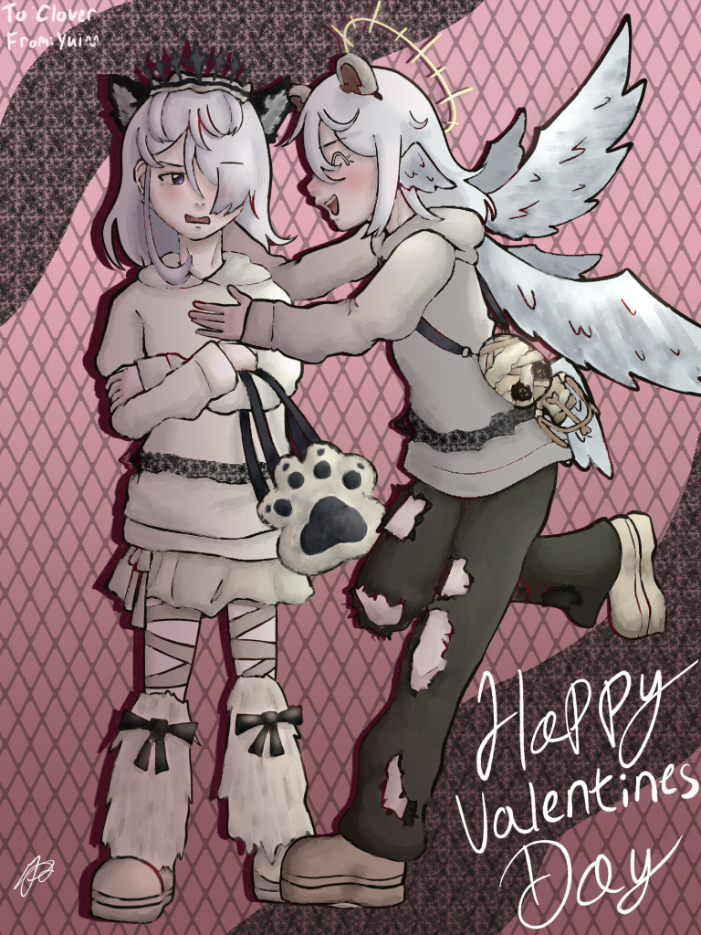 Val art event submission | ocs belong to _callmeclover_ on insta | 2025