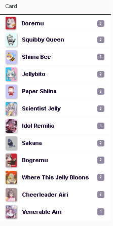 ft. Juicy J, apparently. Does that mean Shiina = Wiz Khalifa, Airi = Snoop Dogg and Wemi = T-Pain?: list