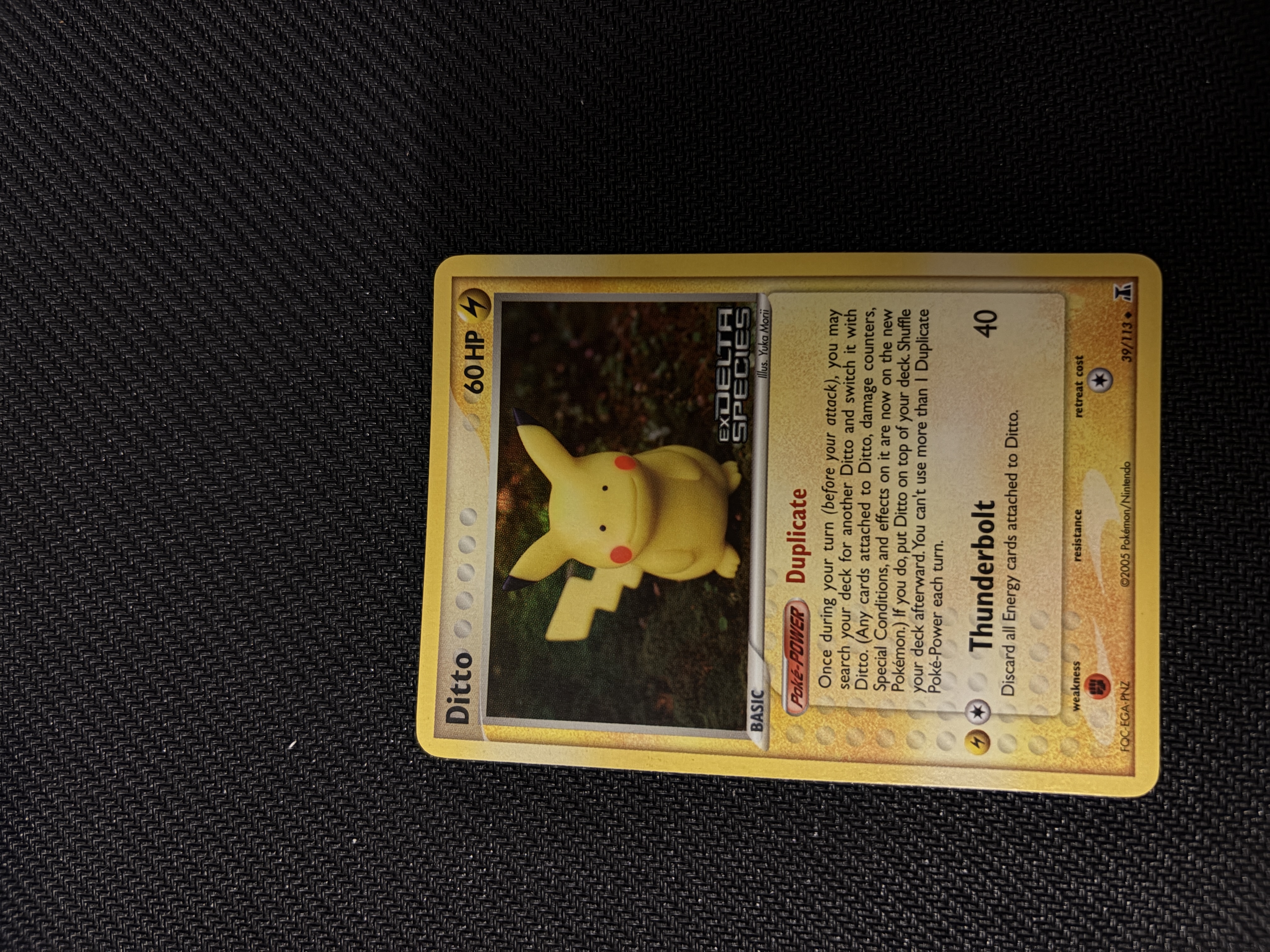 Ditto #39 Stamped from EX Delta Species Stamped
