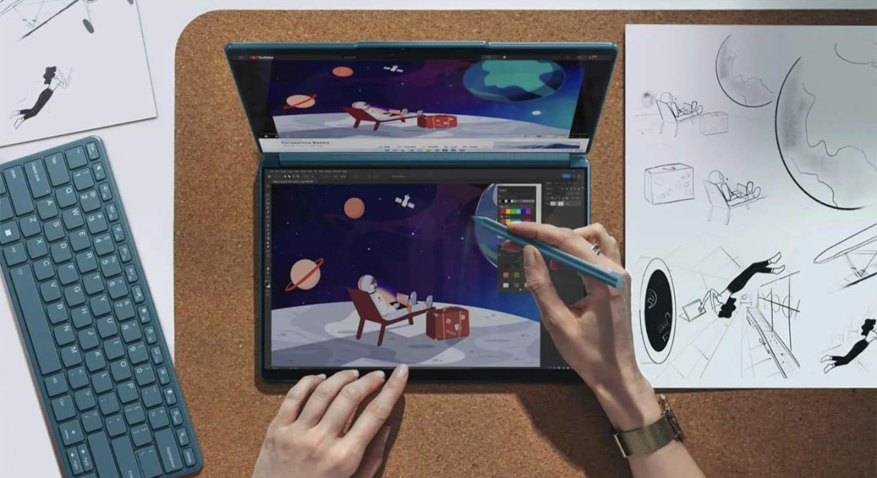 Harga Lenovo Yoga Book 9i