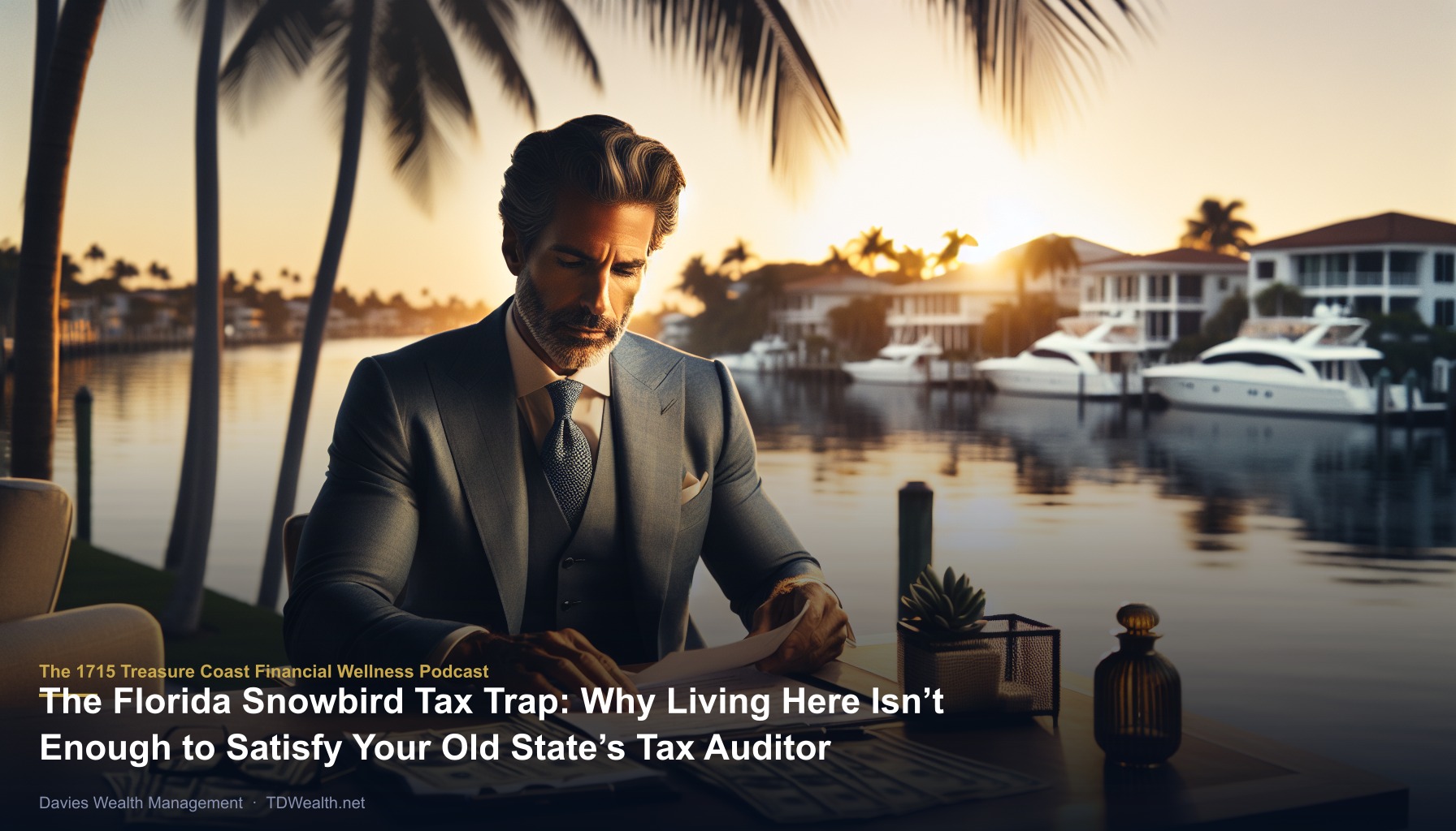 The Florida Snowbird Tax Trap: Why Living Here Isn’t Enough to Satisfy Your Old State’s Tax Auditor