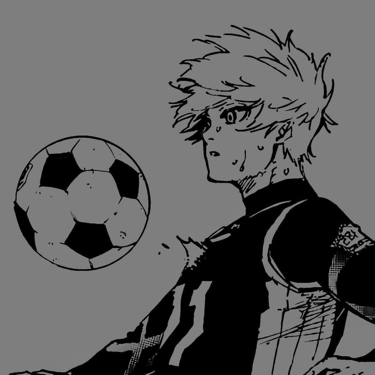 Anime boy foootbal