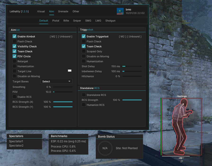 CS2 Aimbot Menu