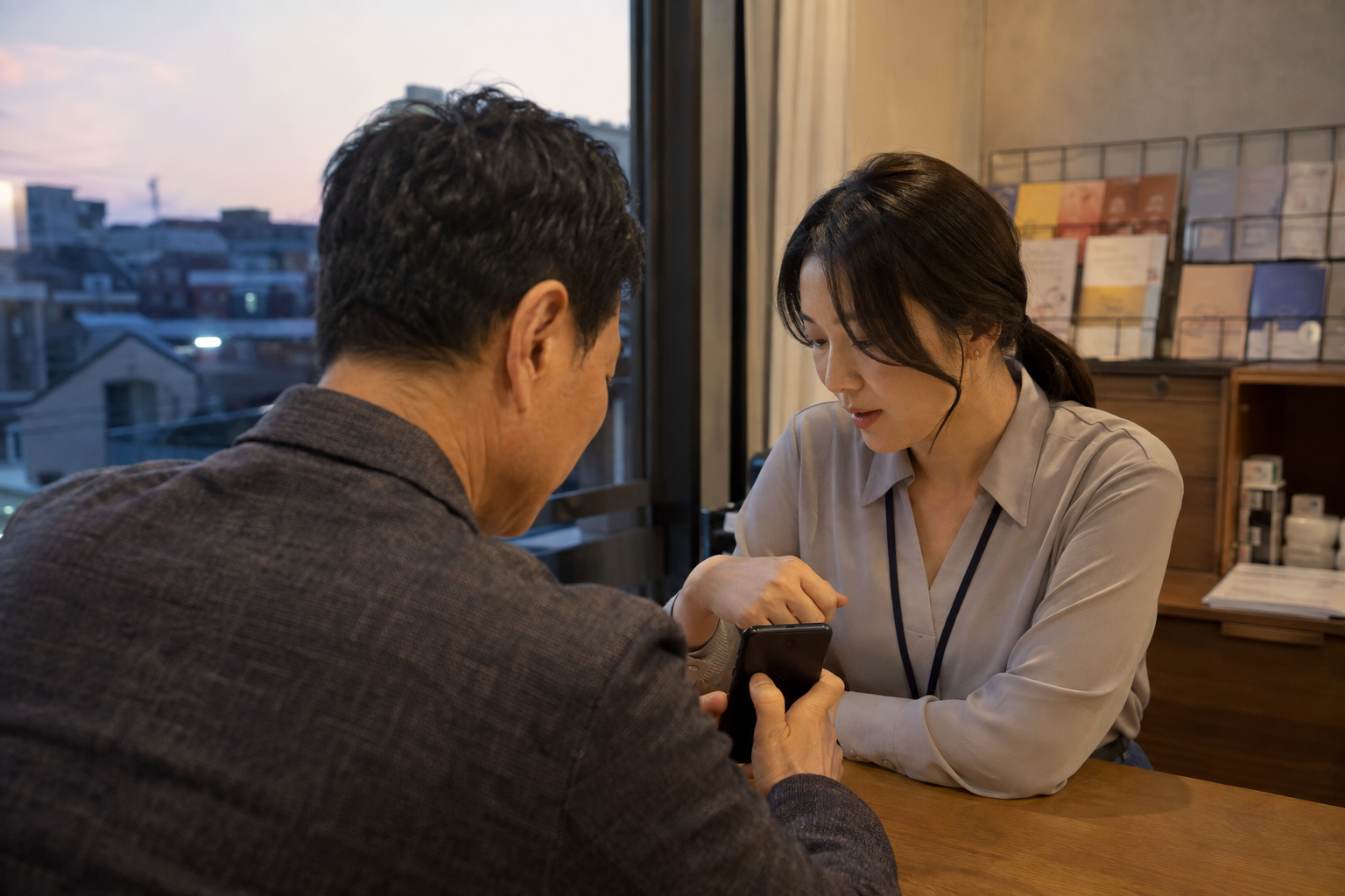 기존 코레일 회원과 SR에만 가입한 회원의 전환 조건을 구분하는 장면