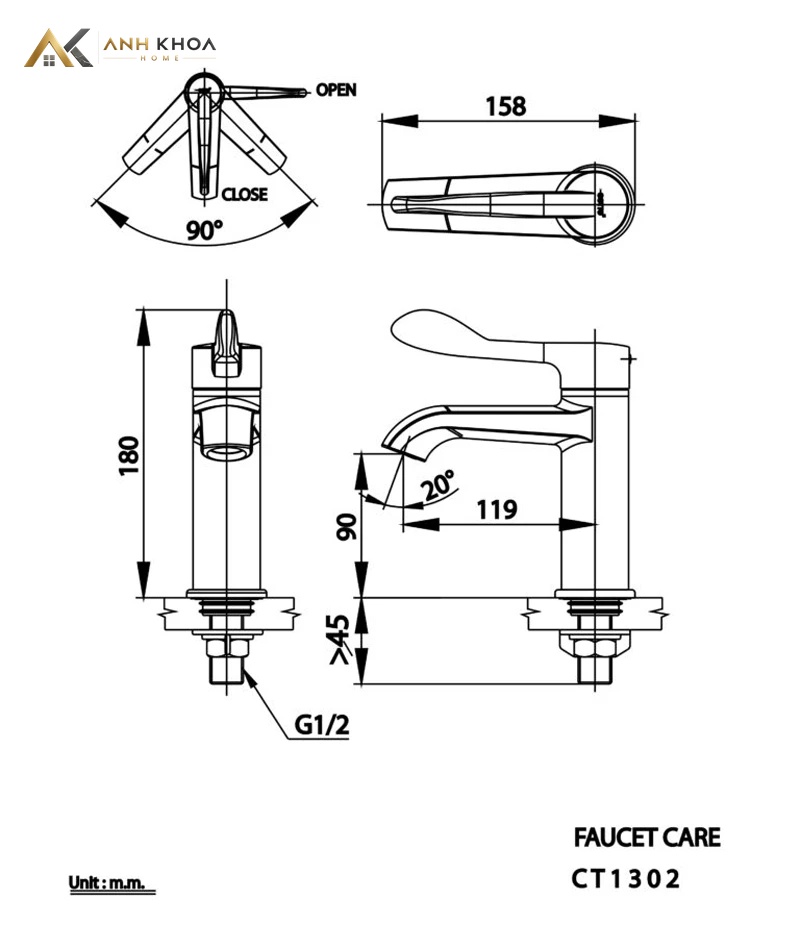 ban ve ky thuat voi cotto ct1302