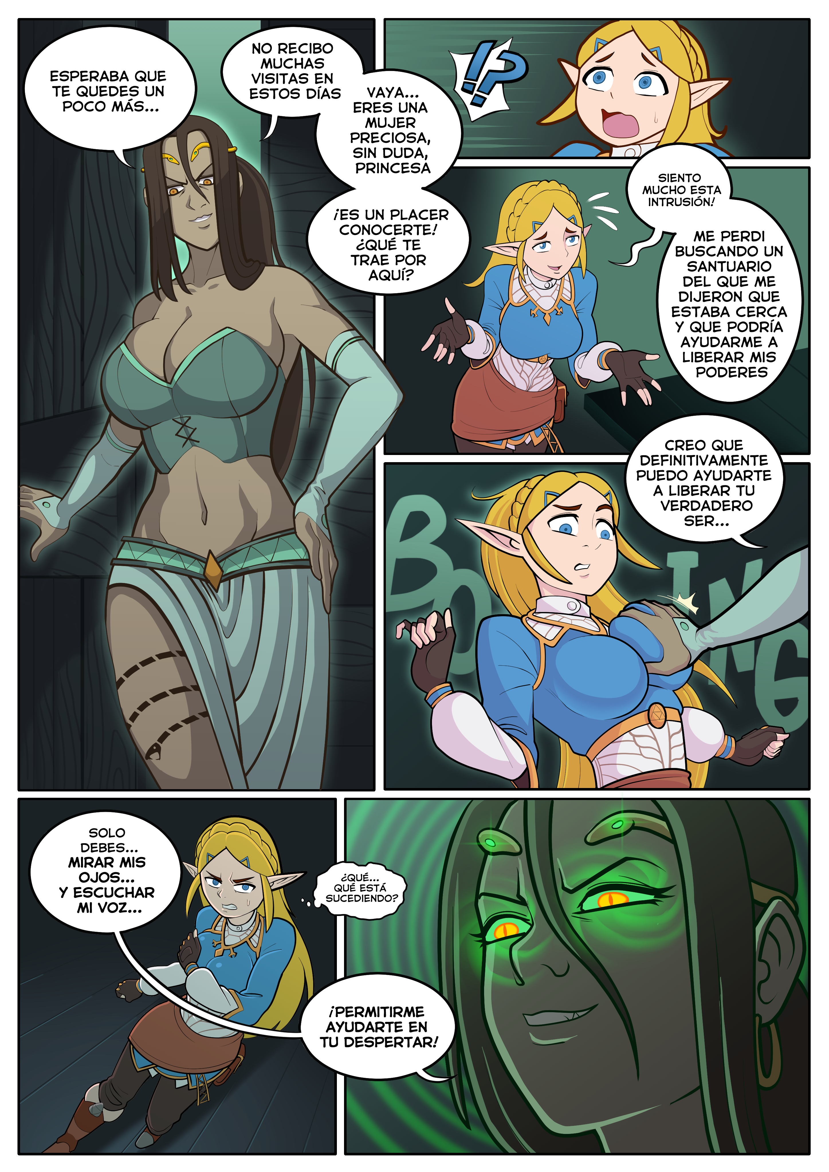 La Bruja Del Bosque Perdido - FedeXRojas (Zelda) 3