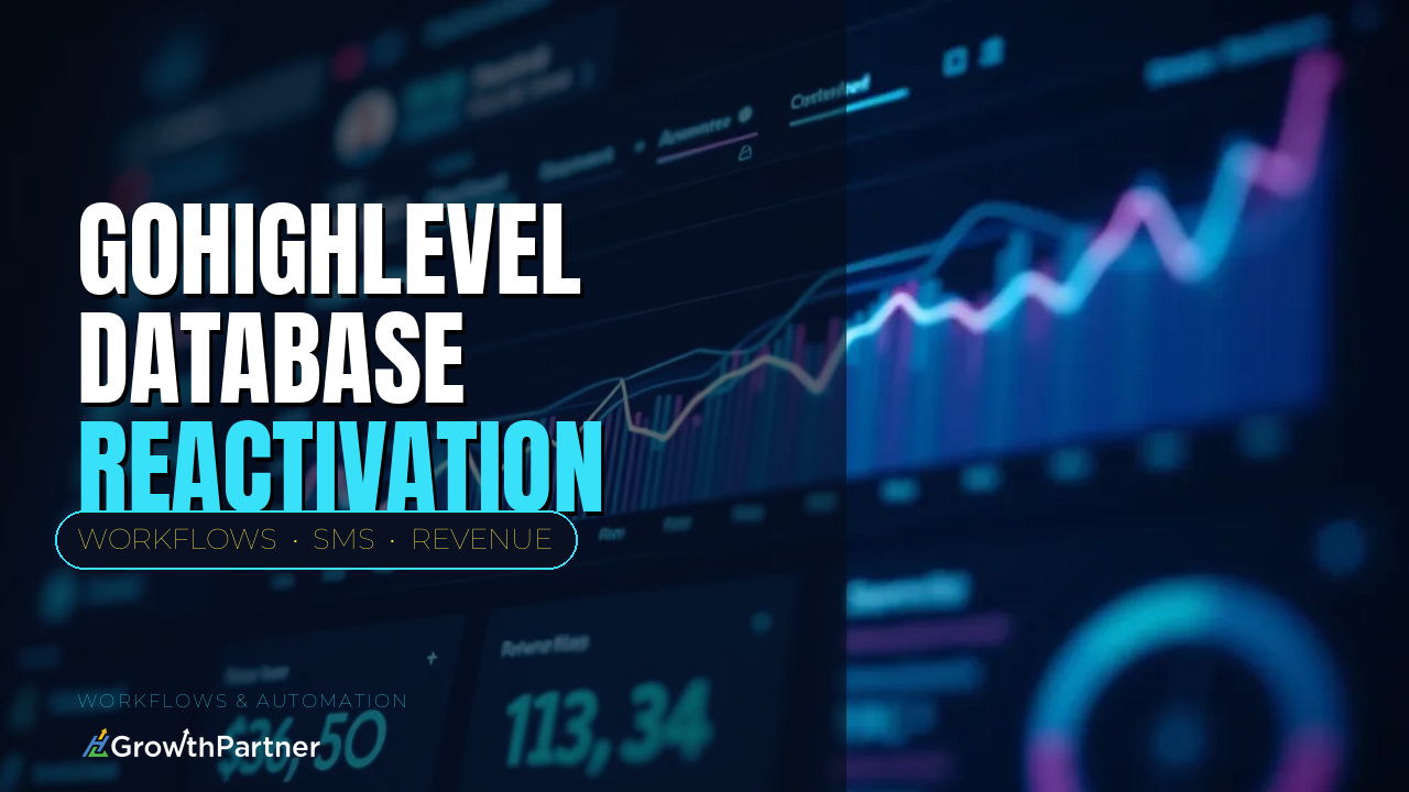 GoHighLevel Database Reactivation: Re-Engaging Cold Leads with Workflows (2026) — HL Growth Partner, Dr Priya Jaganathan