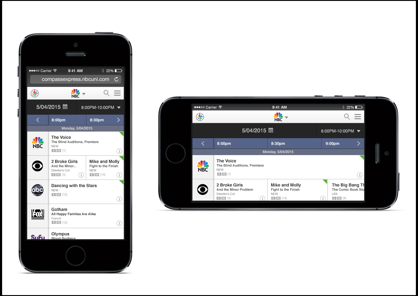 NBC Compass — mobile