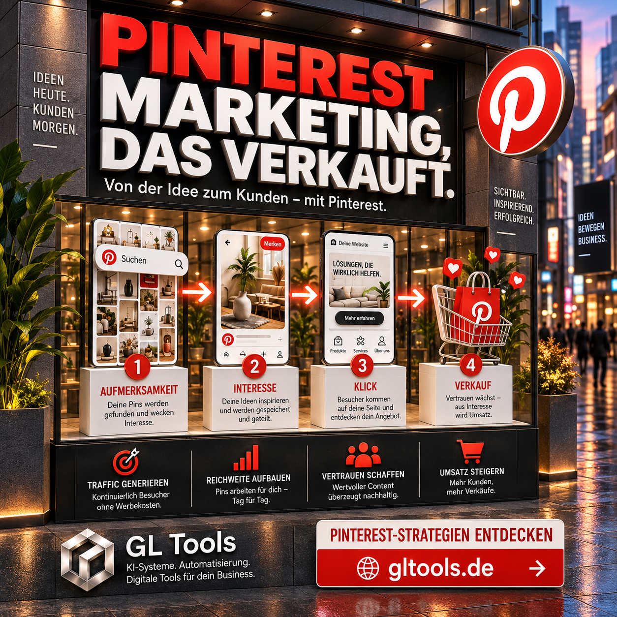 PINTEREST BLITZSTART – In vier Teilen zum ersten Pin