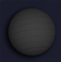 Grey Exercise Ball