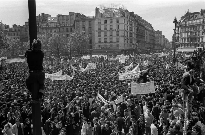 Manifestation à Châtelet
