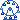 A pixel of a blue ferris wheel