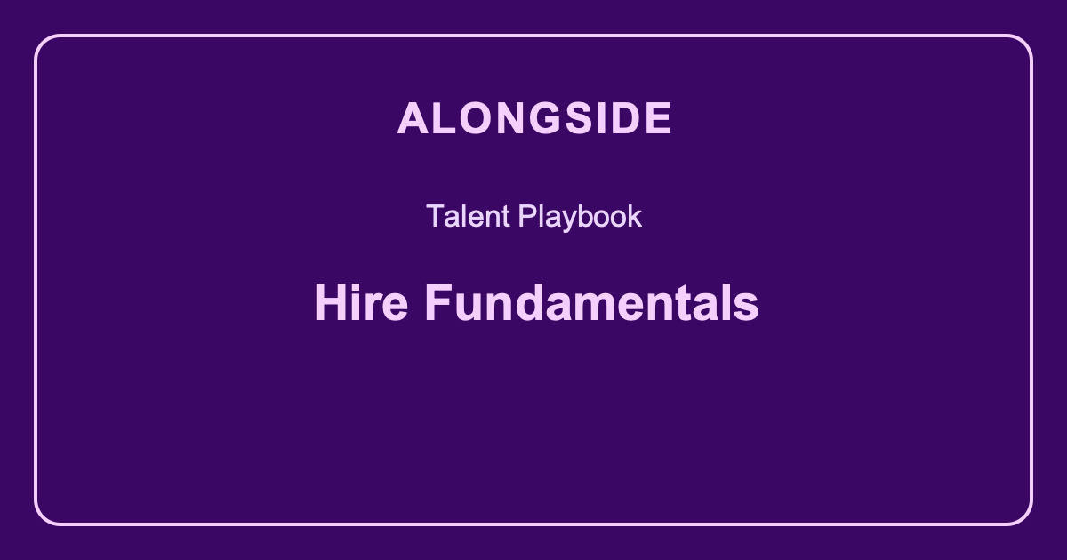 Hire for Fundamentals, Not a Shopping List of Tool Keywords