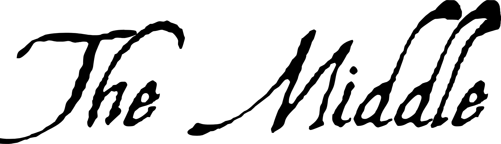 The middle The middle