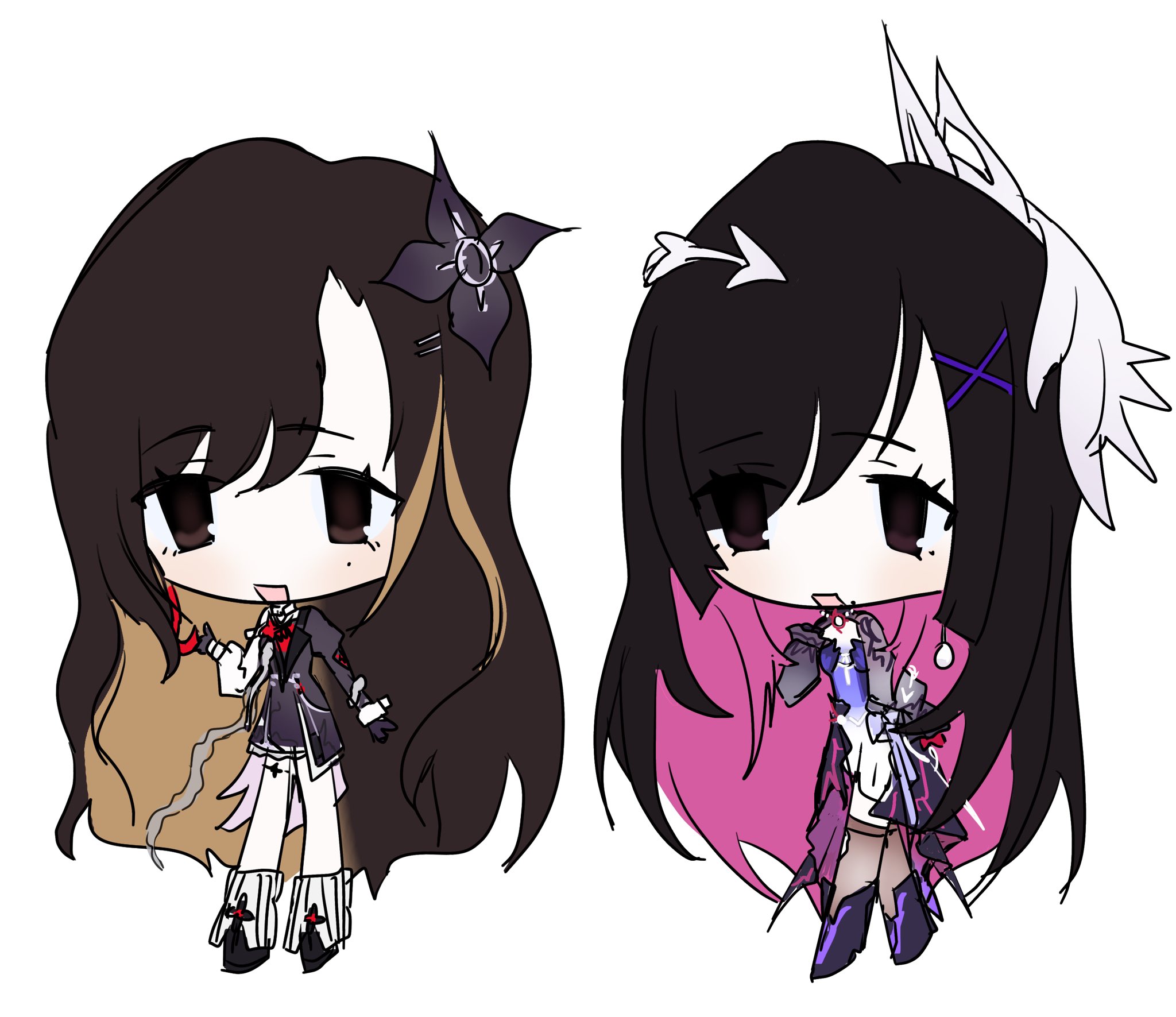 evernight x annie & hysilens x nana