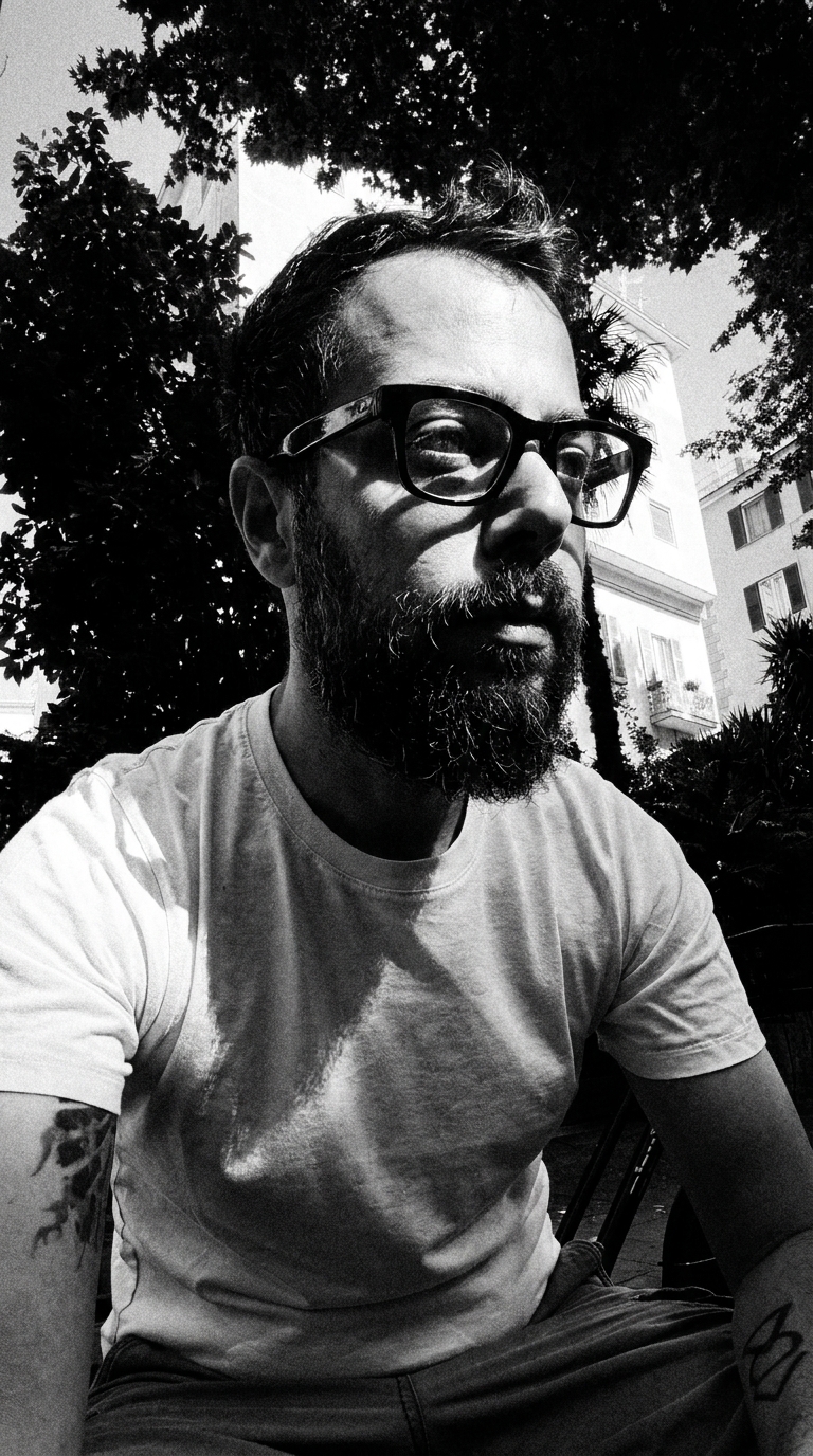 B&W · Film Noir editorial example