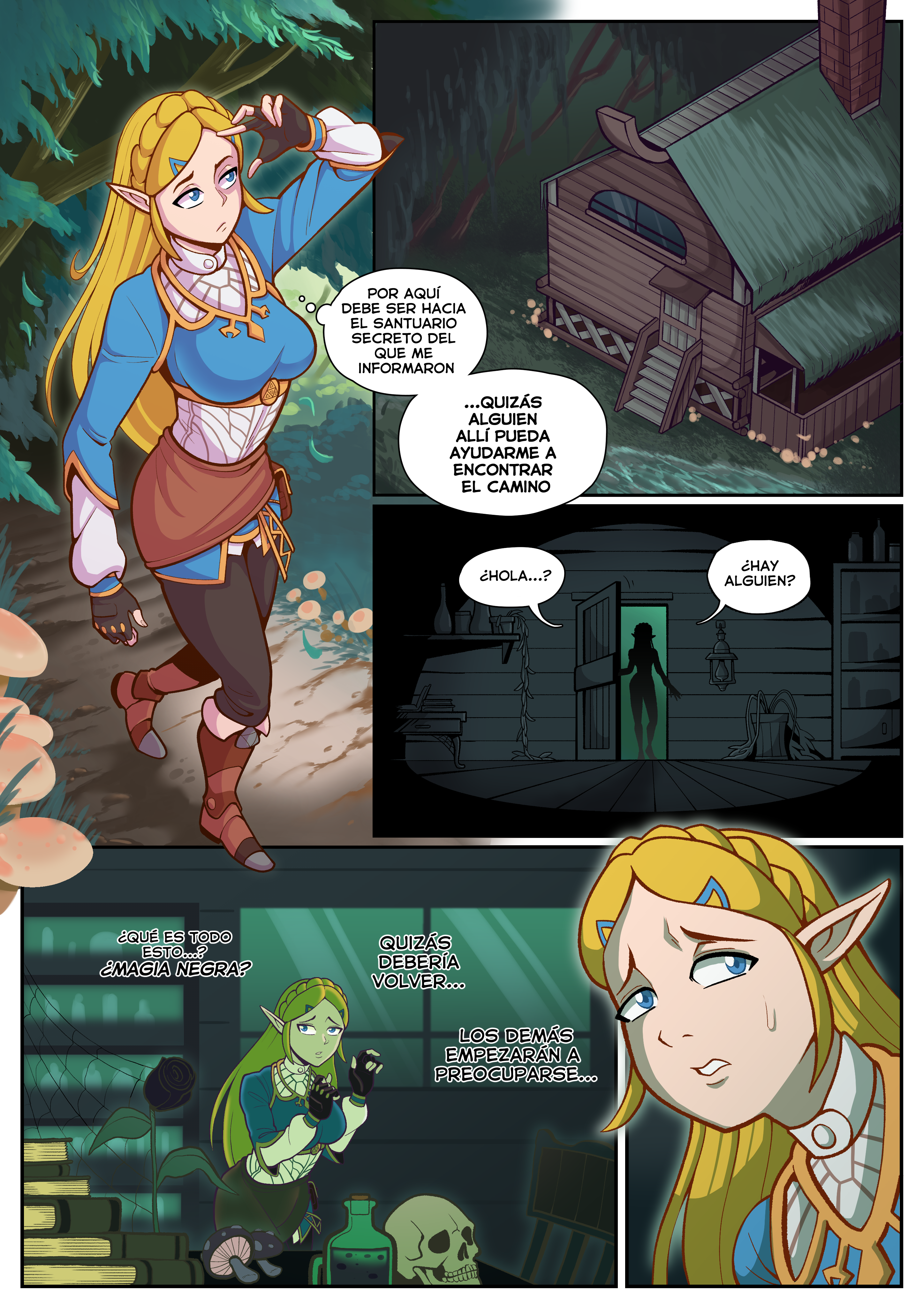 La Bruja Del Bosque Perdido - FedeXRojas (Zelda) 2