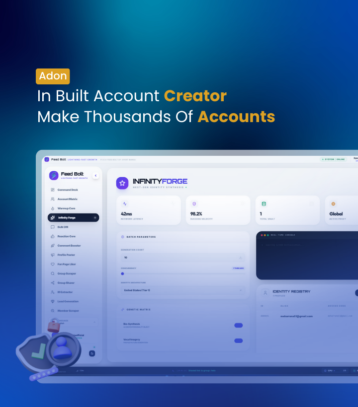 Fredinky Suite - Facebook Automation Tool | Bulk Messaging, Lead Scraper, Group Marketing