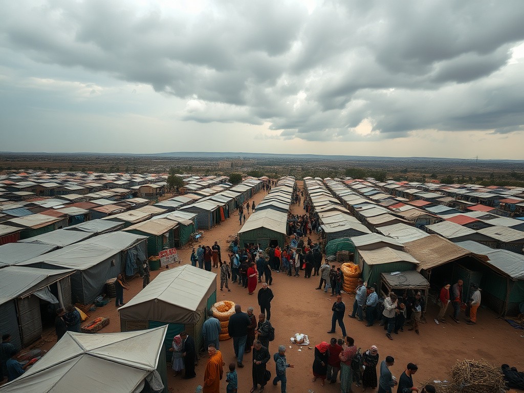 Displaced Syrians Struggle to Survive