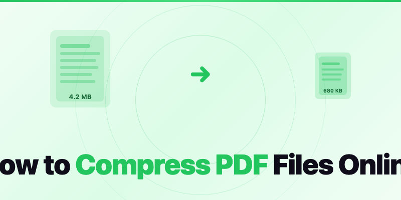 How to Compress PDF Files Online — All Methods Explained