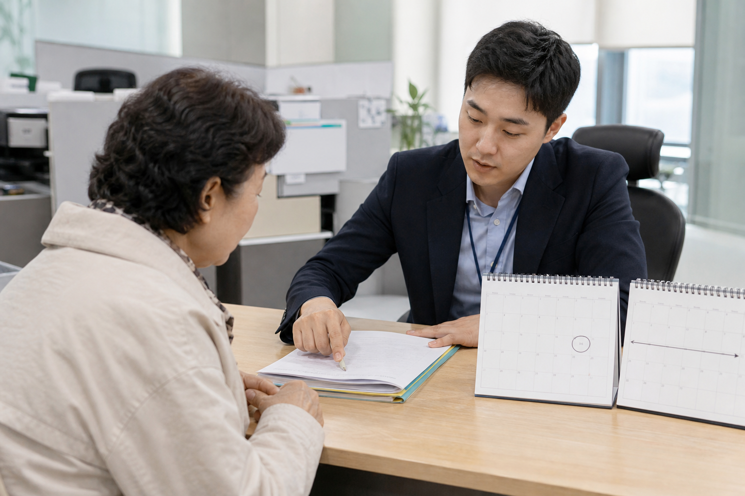 무료 피해구제의 30일 처리 원칙과 연장 가능성을 구분한 장면