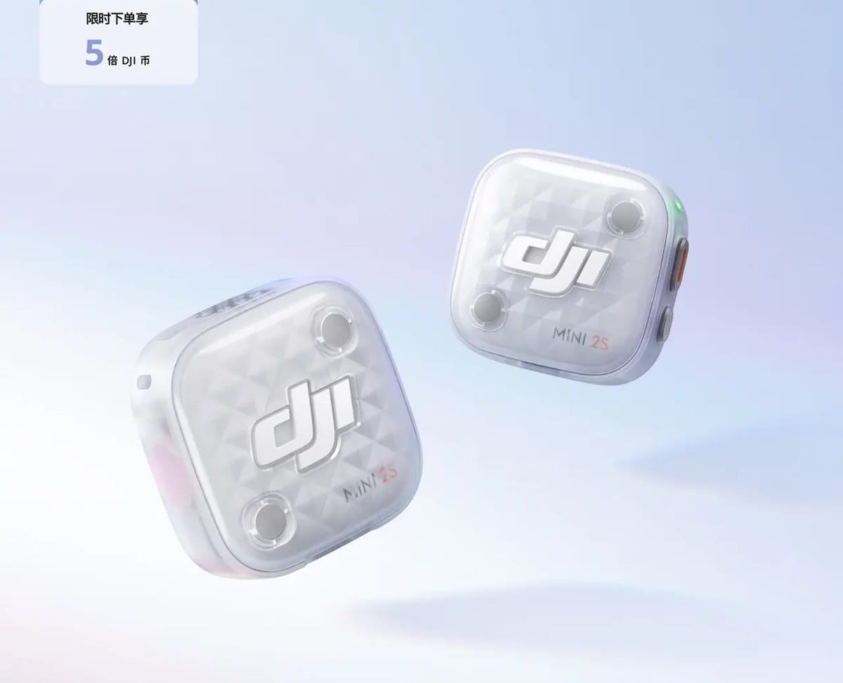 Hệ thống micro không dây DJI Mic Mini 2S hoàn chỉnh cho các nhà làm phim