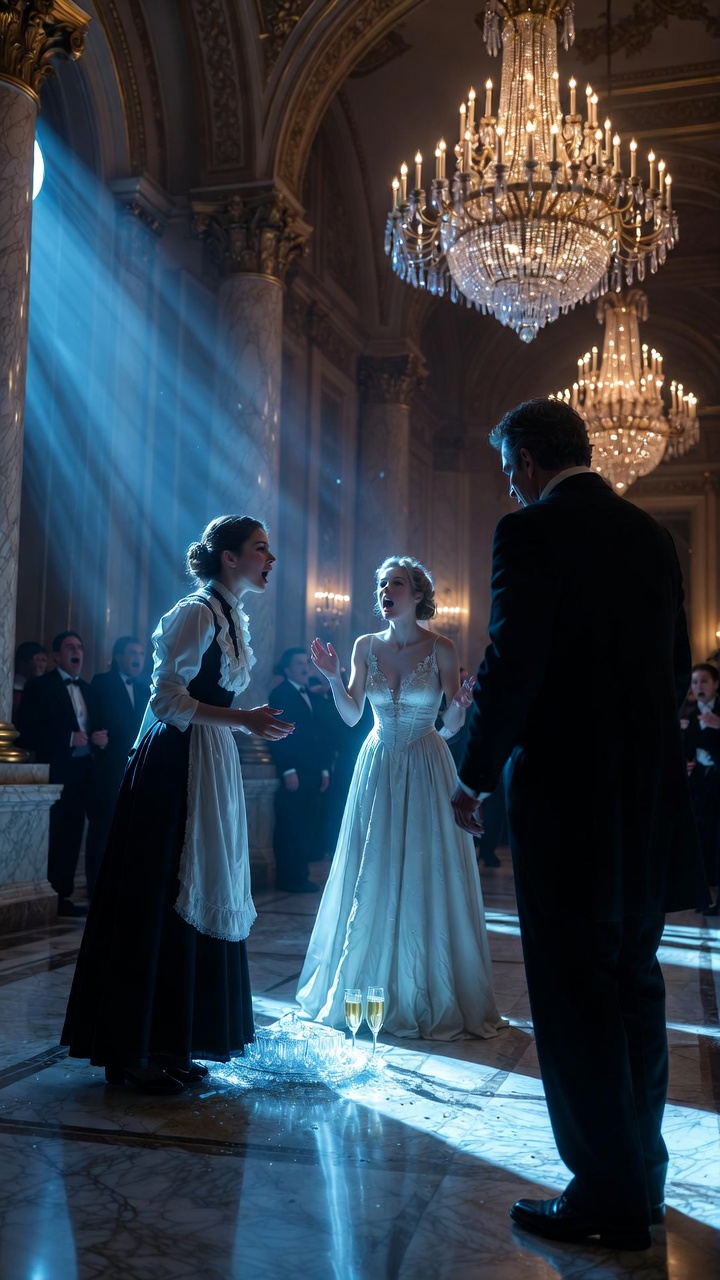 SHE HUMILIATED A SERVANT GIRL AT THE VANCE GALA… THEN HER BILLIONAIRE HUSBAND RECOGNIZED THE TRUTH