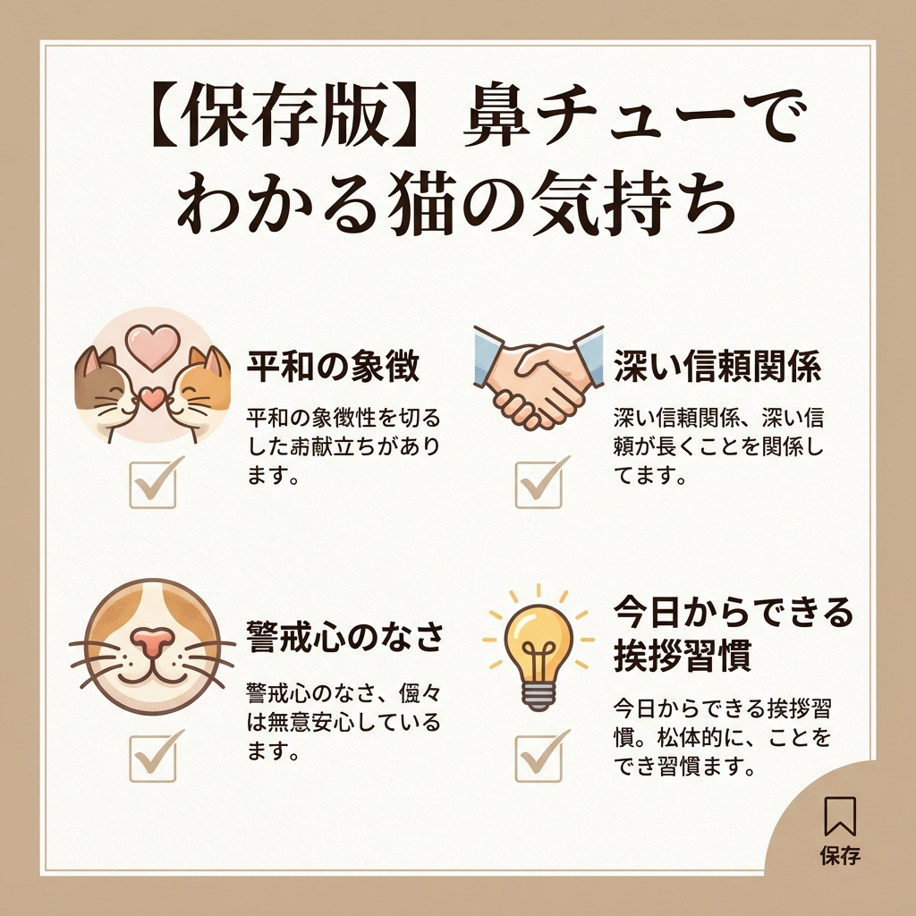 猫との信頼を深める！鼻チューの秘密 - Image 2