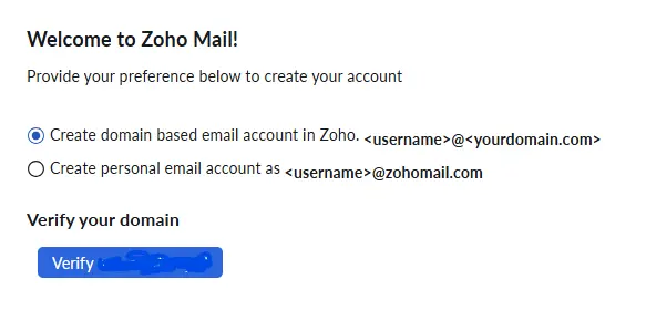 Verifikasi domain