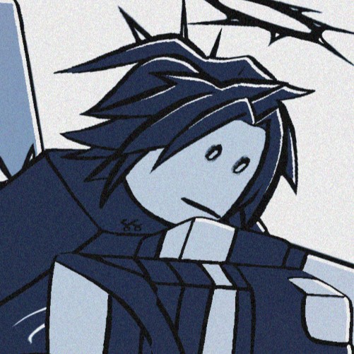 Art by sleeping-sphere on tumblr of Two Time in the classic Roblox style.