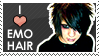 Emo Hair Stamp