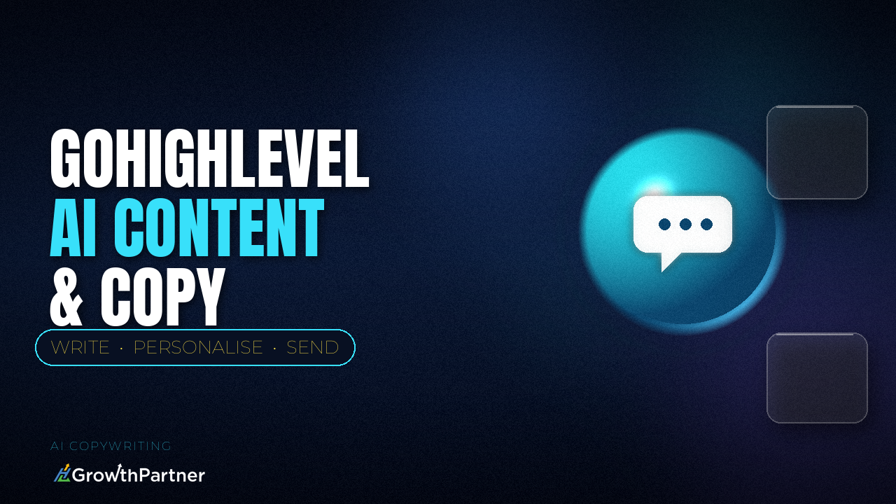 GoHighLevel AI Content & Copy: Using AI to Write Emails, SMS and Funnels (2026) — HL Growth Partner, Dr Priya Jaganathan