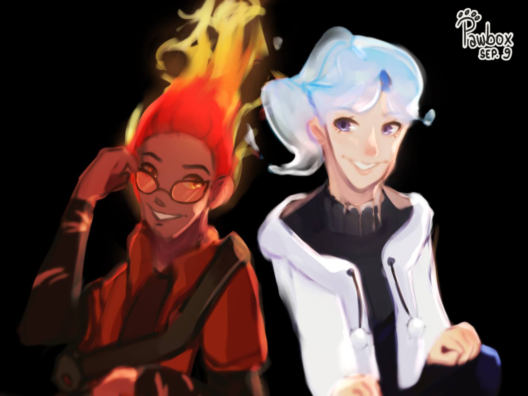 fireboy and watergirl fanart